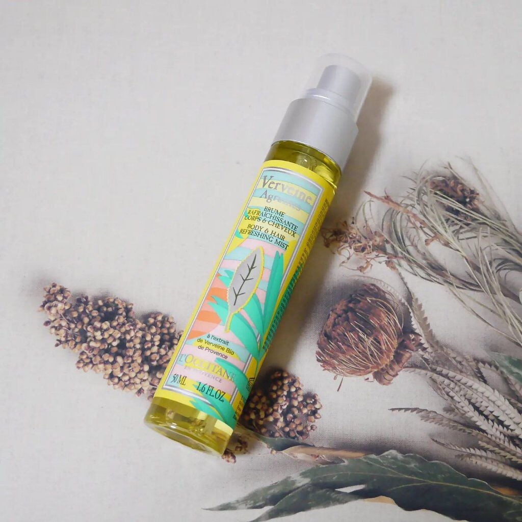 シトラスヴァーベナ ボディ&ヘアミスト/L'OCCITANE/香水(その他)を使ったクチコミ(1枚目)