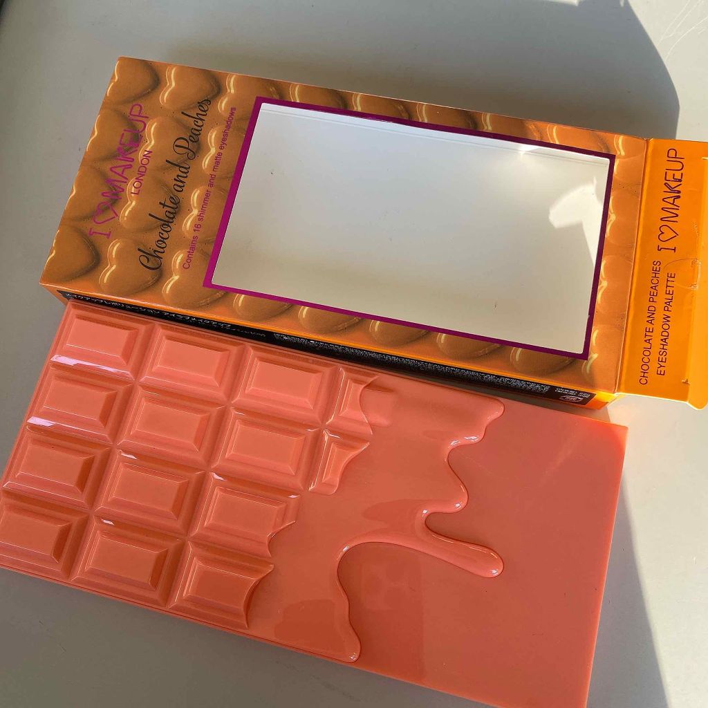 アイラブチョコレート/MAKEUP REVOLUTION/アイシャドウパレットを使ったクチコミ（3枚目）