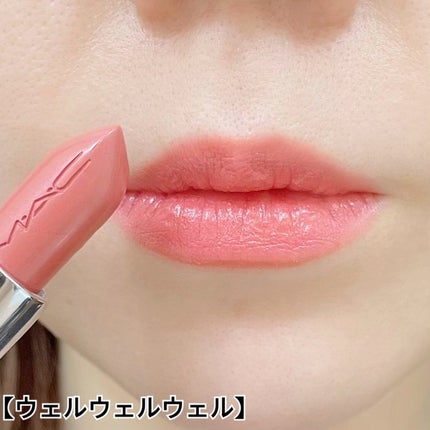 ラスターガラス リップスティック/M・A・C/口紅を使ったクチコミ(3枚目)