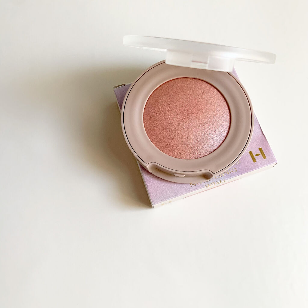 トゥルーディメンショングロウチーク/hince/パウダーチークを使ったクチコミ（2枚目）