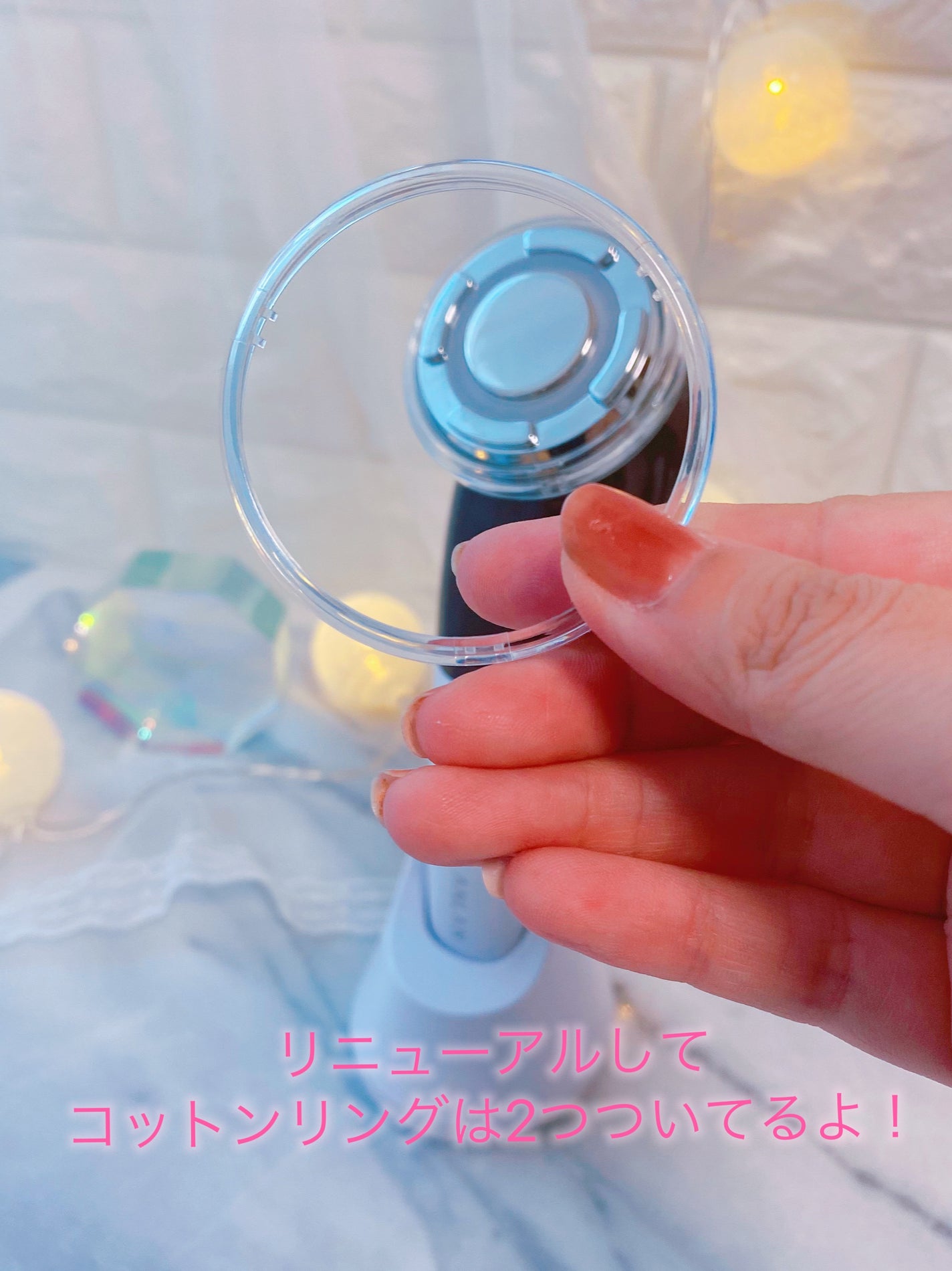 多機能温冷美顔器/ANLAN/美顔器・マッサージを使ったクチコミ(3枚目)