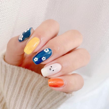 しずくネイルシール/キャンドゥ/ネイルシールを使ったクチコミ(2枚目)