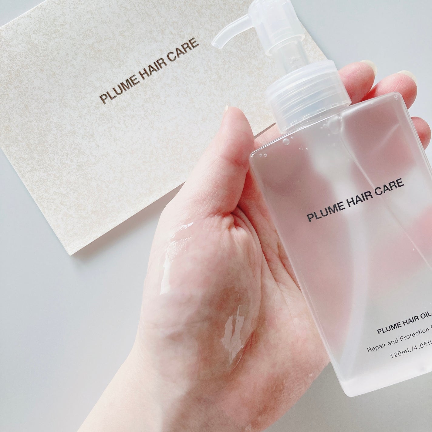 プリュムヘアオイル/PlumeHairCare/ヘアオイルを使ったクチコミ(2枚目)