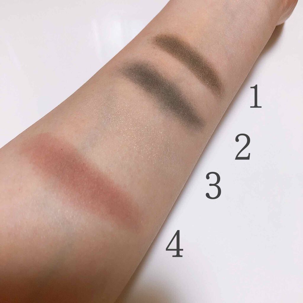 クアトロアイパレット/DAZZSHOP/アイシャドウパレットを使ったクチコミ(3枚目)