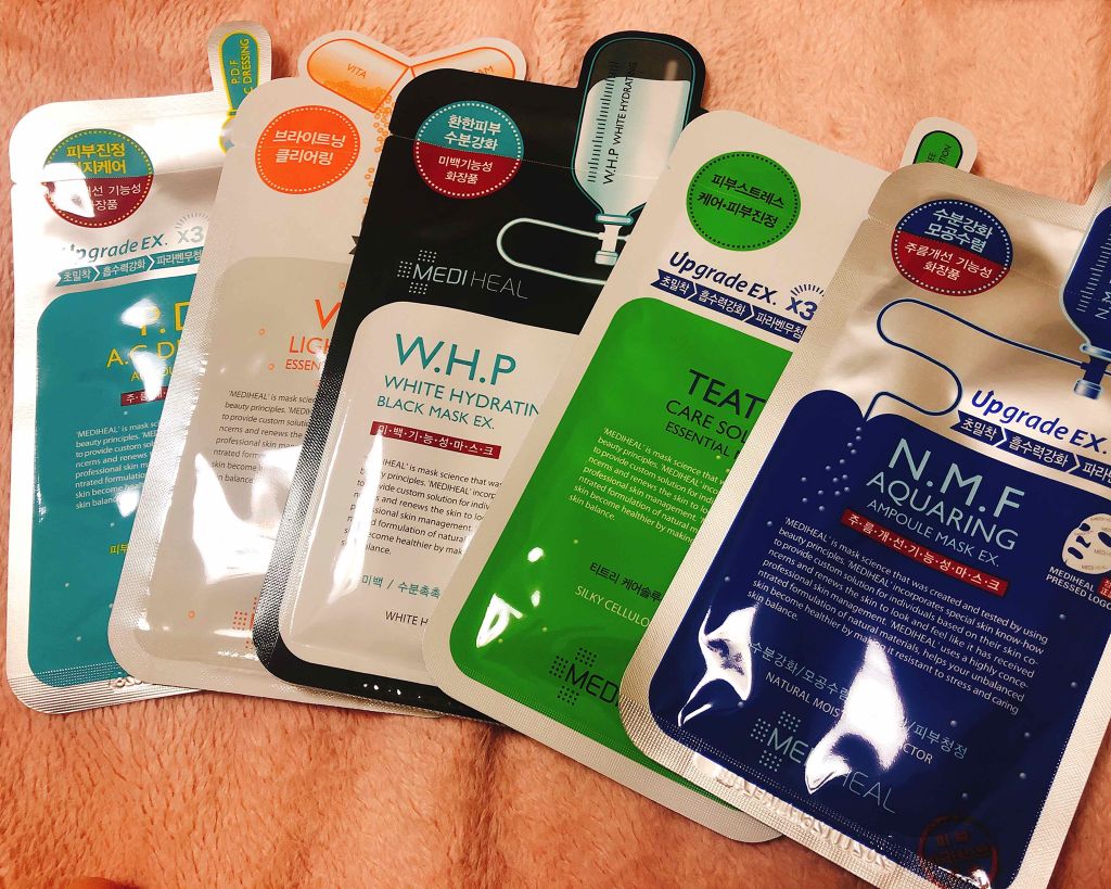 N.M.FアクアアンプルマスクJEX/MEDIHEAL/シートマスク・パックを使ったクチコミ(1枚目)