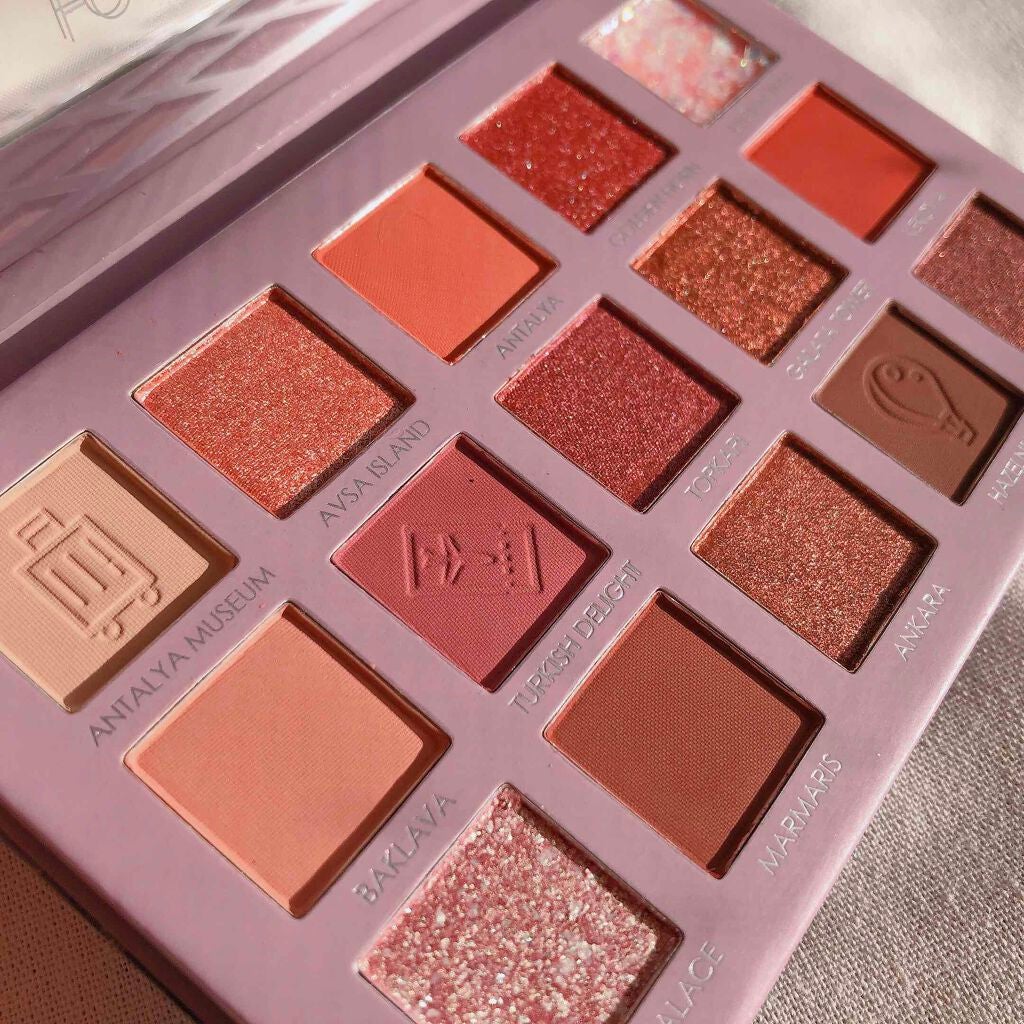 GO TRAVEL 15色アイシャドウパレット/FOCALLURE/アイシャドウパレットを使ったクチコミ(4枚目)