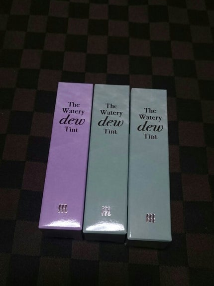 ザ ウォータリーデューティント/MERZY/リップティントを使ったクチコミ(1枚目)