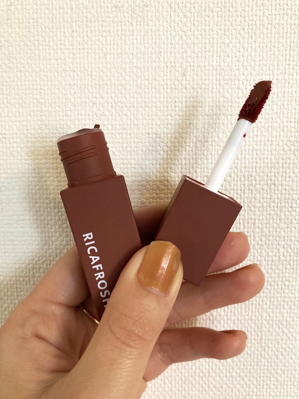 ジューシーリブティント/RICAFROSH/リップティントを使ったクチコミ（2枚目）