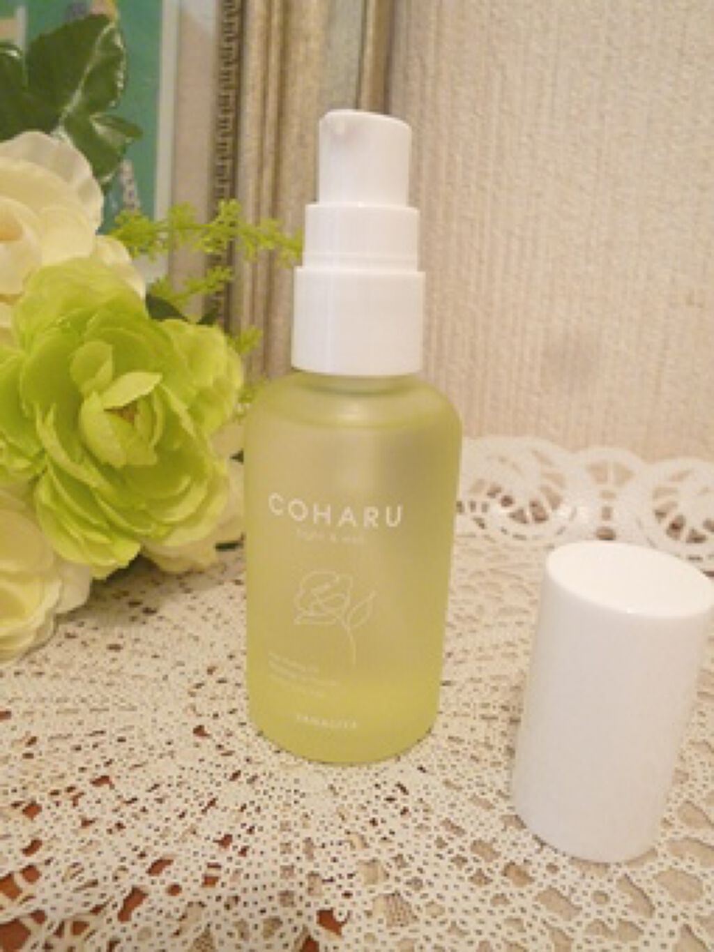 スタイリングオイル<タイト＆ウェット>/COHARU/ヘアオイルを使ったクチコミ（2枚目）