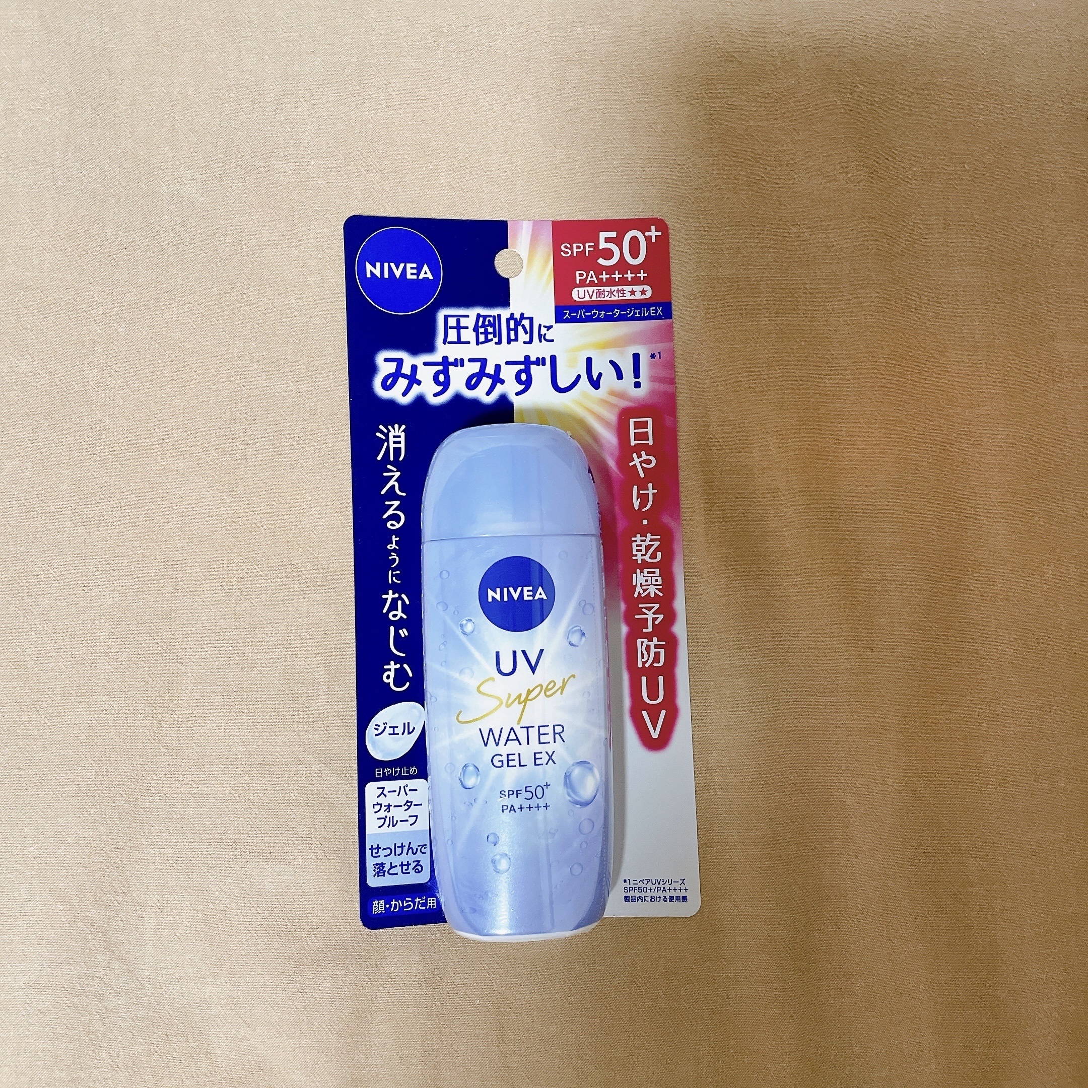 ニベアUV ウォータージェルEX/ニベア/日焼け止めジェルを使ったクチコミ（1枚目）
