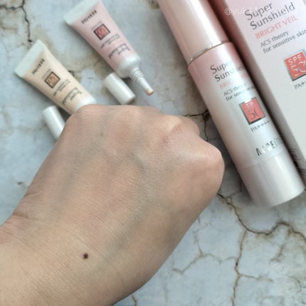 スーパーサンシールド ブライトヴェール/ACSEINE/化粧下地を使ったクチコミ(4枚目)
