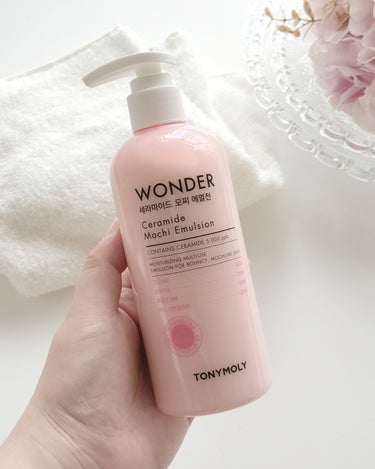 Wonder Ceramide Mochi Toner（トニーモリーワンダーCモチトナー）/TONYMOLY/化粧水を使ったクチコミ（3枚目）