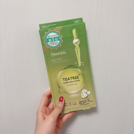 ティーツリーケアソリューション アンプルマスクJEX/MEDIHEAL/シートマスク・パックを使ったクチコミ(1枚目)