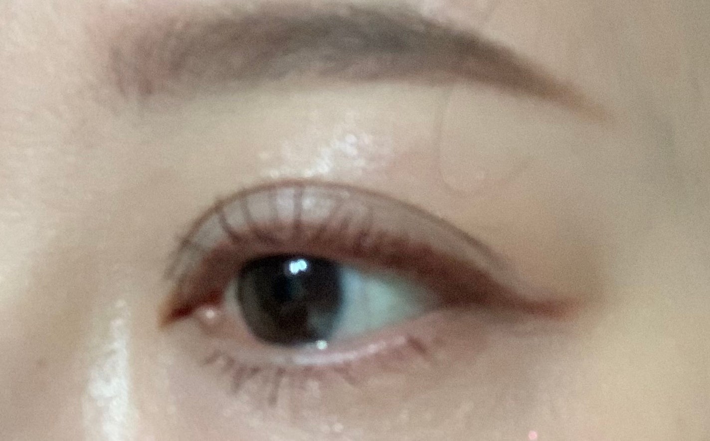 ジェルアイライナー/CEZANNE/ジェルアイライナーを使ったクチコミ(1枚目)