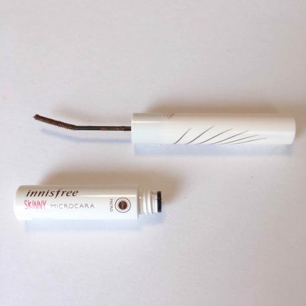 innisfree スキニーマイクロカラのクチコミ「#使い切りコスメ 
innisfree イニスフリー
skinny microcara
2号.....」(1枚目)