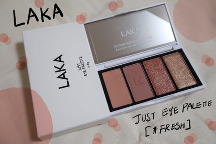 ジャストアイパレット/Laka/アイシャドウパレットを使ったクチコミ(1枚目)