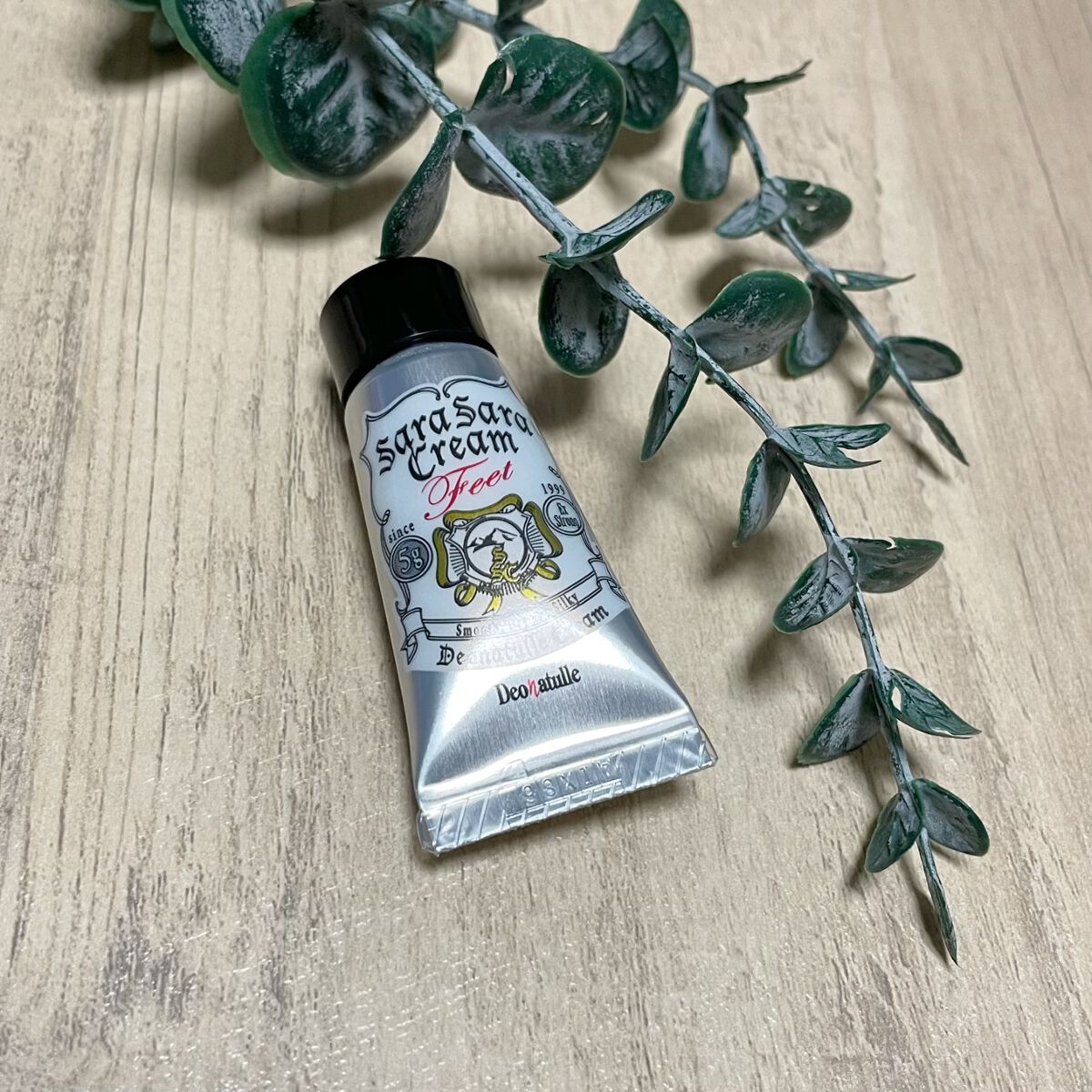 薬用足指さらさらクリーム/デオナチュレ/デオドラント・制汗剤を使ったクチコミ(1枚目)