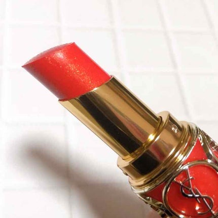 ルージュ ヴォリュプテ シャイン/YVES SAINT LAURENT BEAUTE/口紅を使ったクチコミ(3枚目)