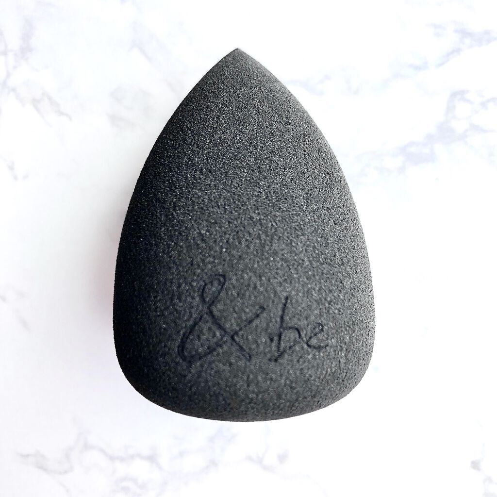 &be ブラックスポンジ/＆be/パフ・スポンジを使ったクチコミ（2枚目）