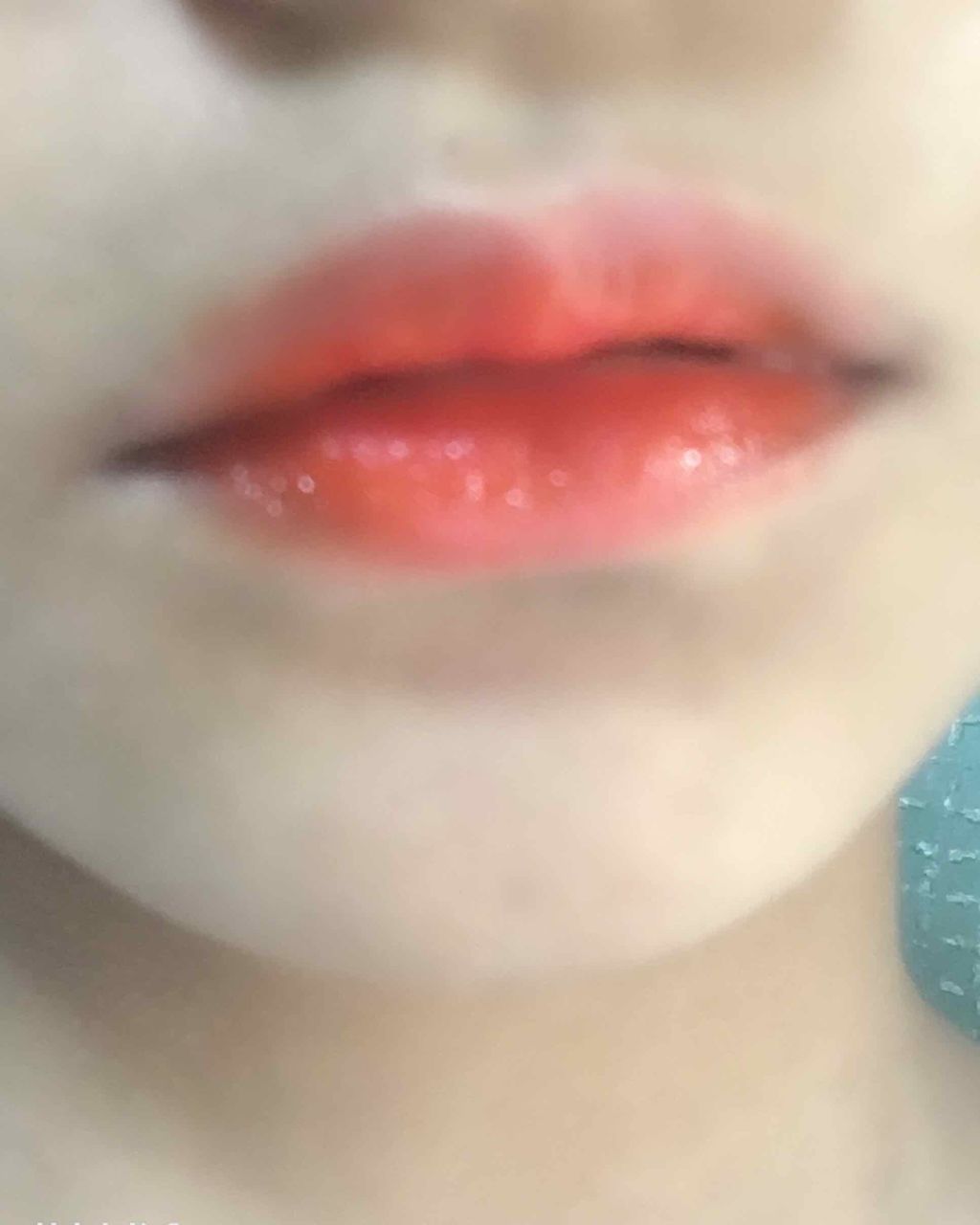ピキビキ アートポップ エナメル ティント/TONYMOLY/リップティントを使ったクチコミ（2枚目）