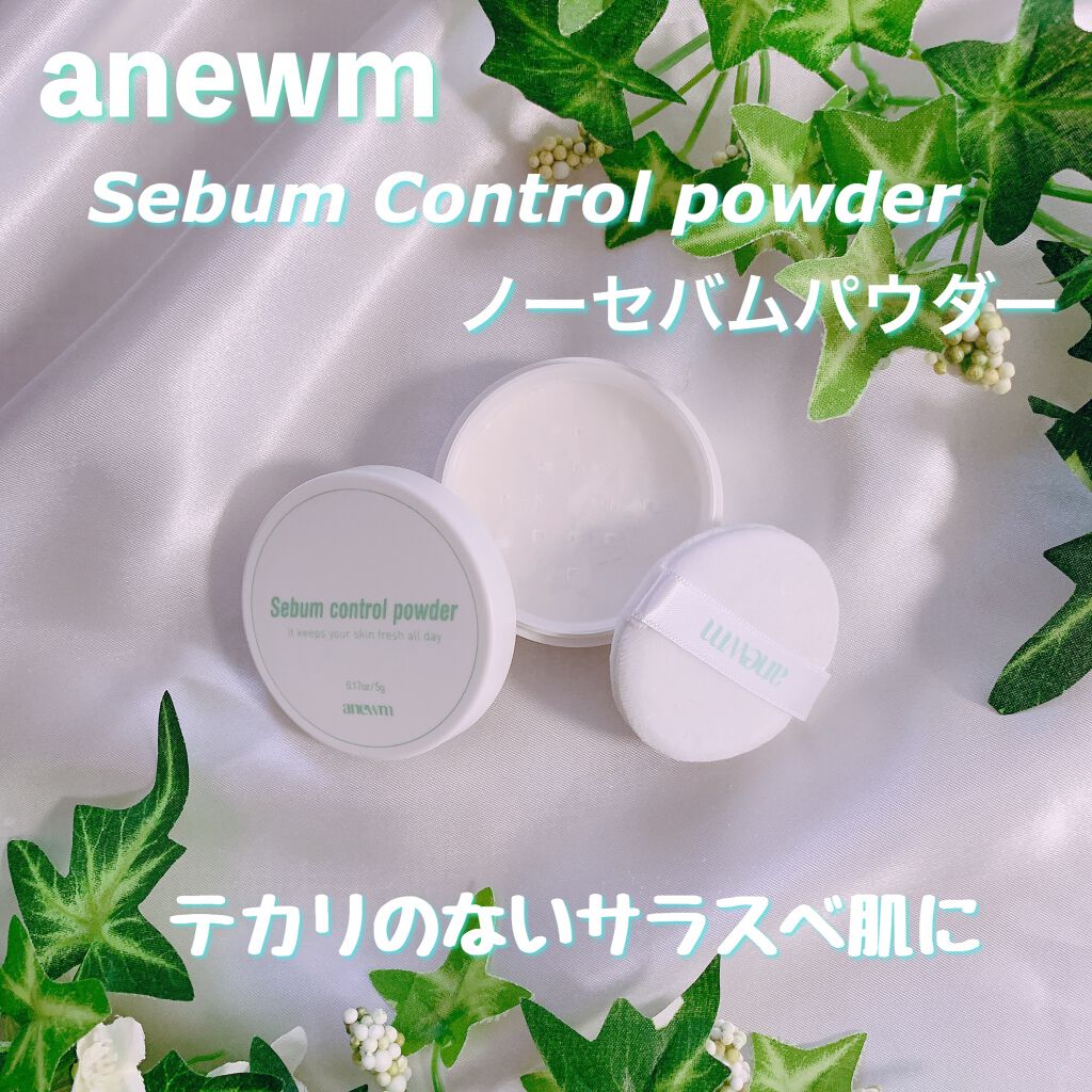 アニューム セバム コントロール パウダー/saat insight/ルースパウダーを使ったクチコミ(1枚目)