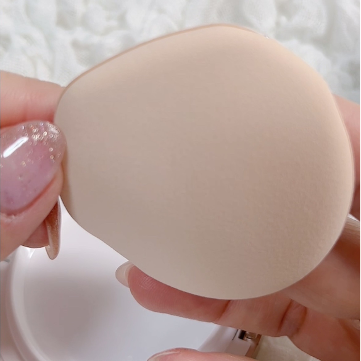 GLEAM COVERAGE CUSHION/BLANC DIVA/クッションファンデーションを使ったクチコミ（2枚目）