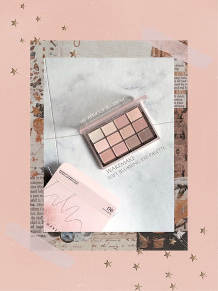 ソフトブラーリングアイパレット/wakemake/アイシャドウパレットを使ったクチコミ(1枚目)