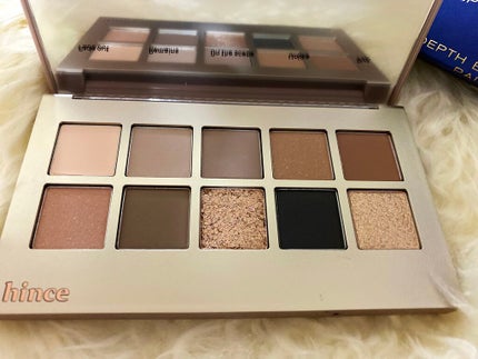 ニューデップスアイシャドウパレット/hince/アイシャドウパレットを使ったクチコミ(2枚目)