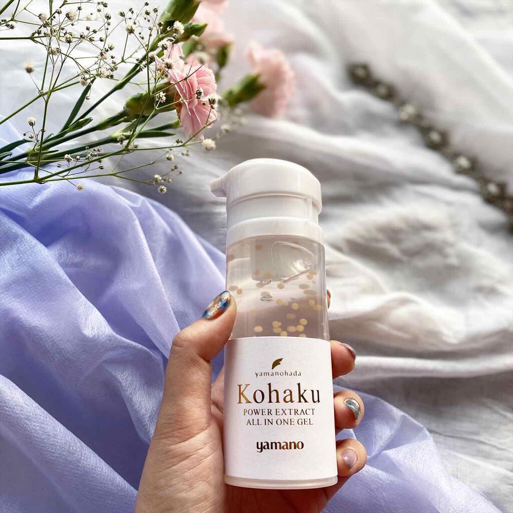 琥珀パワーエキスオールインワンジェル/ヤマノ肌/オールインワン化粧品を使ったクチコミ(1枚目)