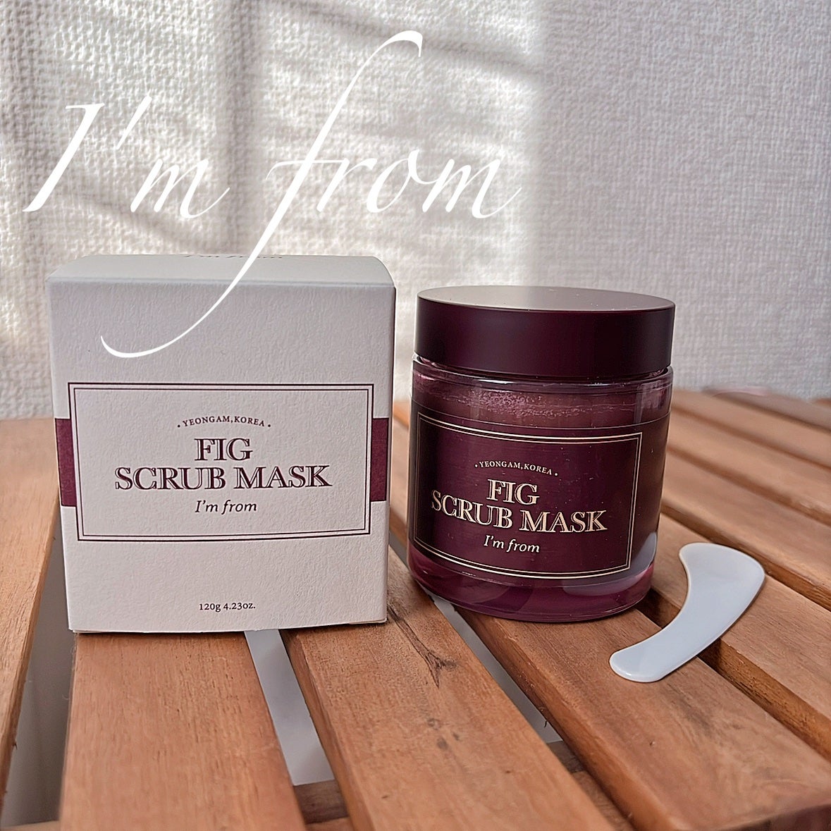 フィグスクラブマスク/I'm from/スクラブ・ゴマージュを使ったクチコミ(1枚目)