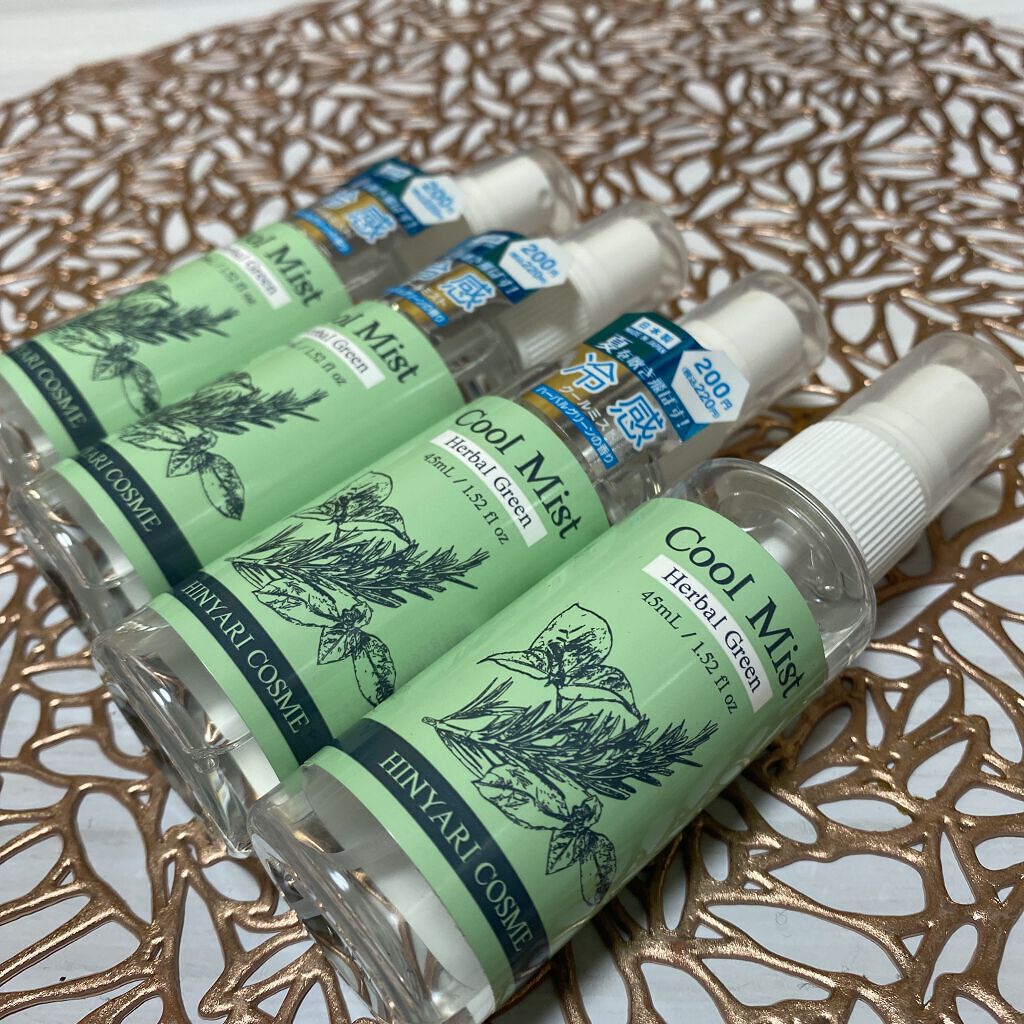 DAISO クールミスト ハーバルグリーンの香りのクチコミ「購入しました✨

ダイソーへ久しぶりに行ったらありました❗️

Cool Mist
冷感クール.....」（1枚目）