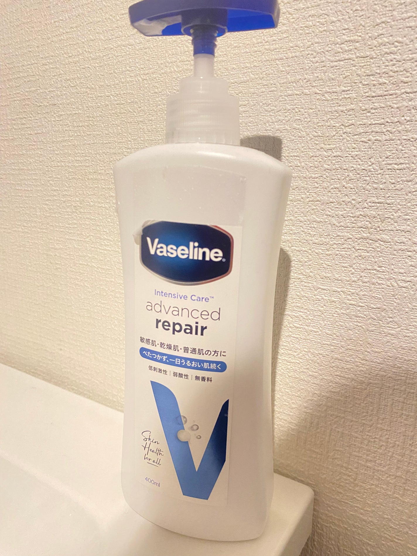 ヴァセリン アドバンスド モイスチャーローション 無香料/ヴァセリン/ボディローションを使ったクチコミ(1枚目)