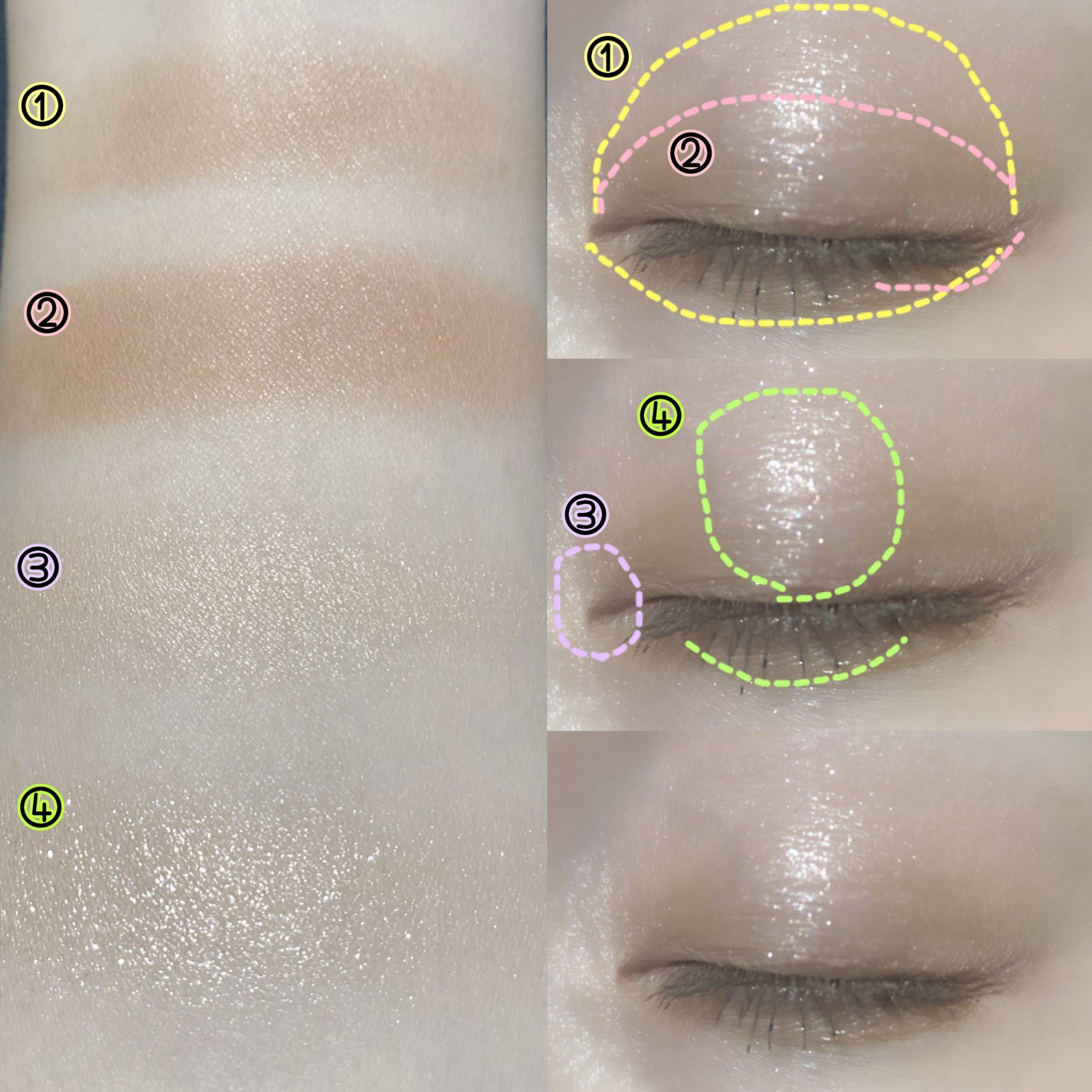 ケイト ポッピングシルエットシャドウ/KATE/アイシャドウパレットを使ったクチコミ(3枚目)