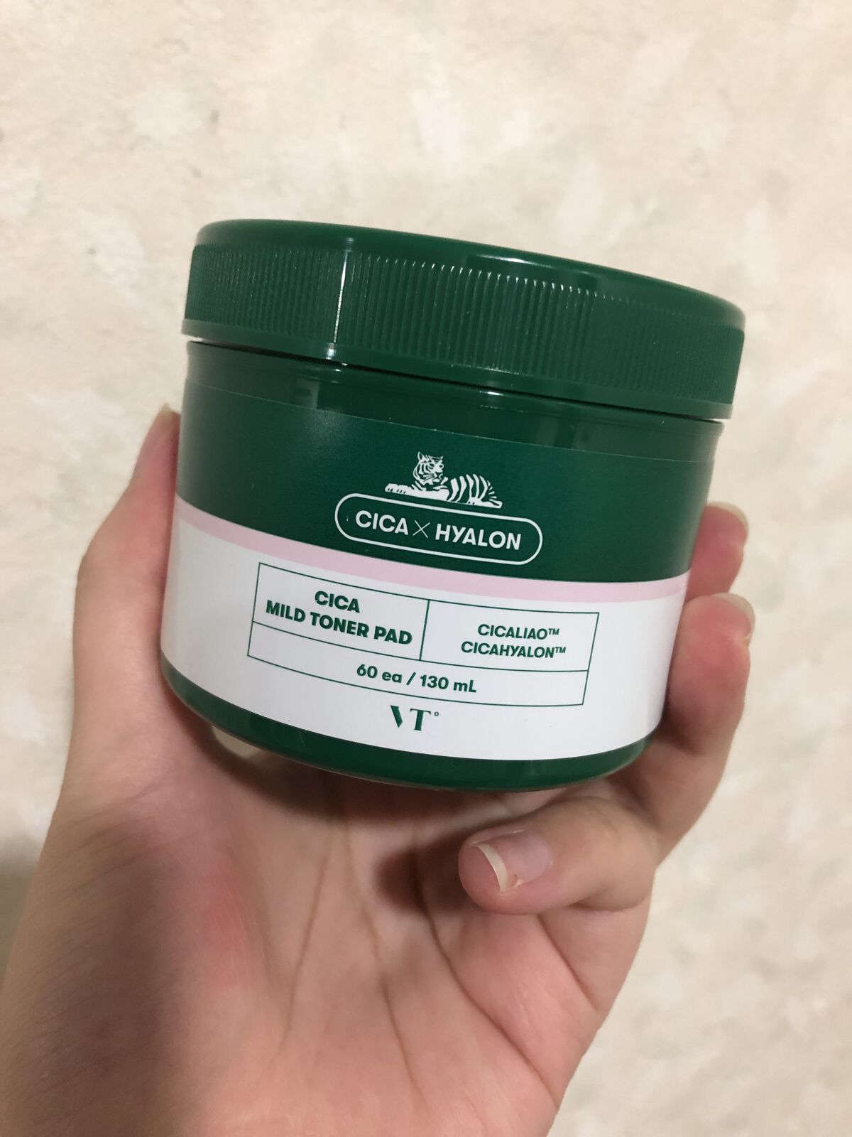 CICA マイルドトナーパッド/VT/トナーパッドを使ったクチコミ（1枚目）