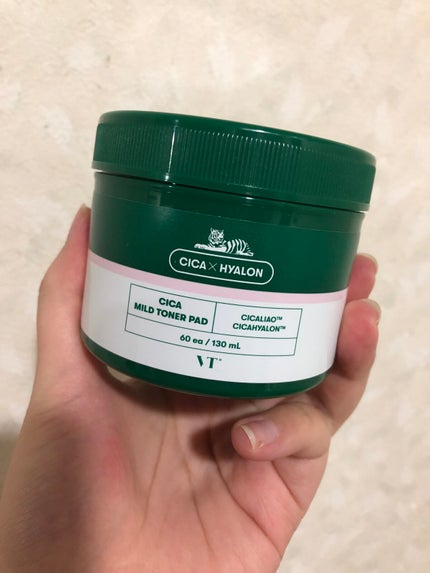 CICA マイルドトナーパッド/VT/トナーパッドを使ったクチコミ(1枚目)