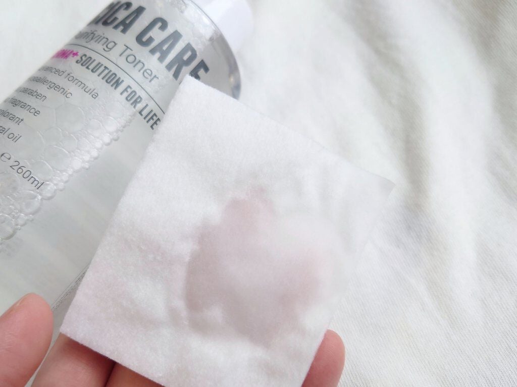 CICAピュリファイング トナー/ロベクチン/化粧水を使ったクチコミ(4枚目)