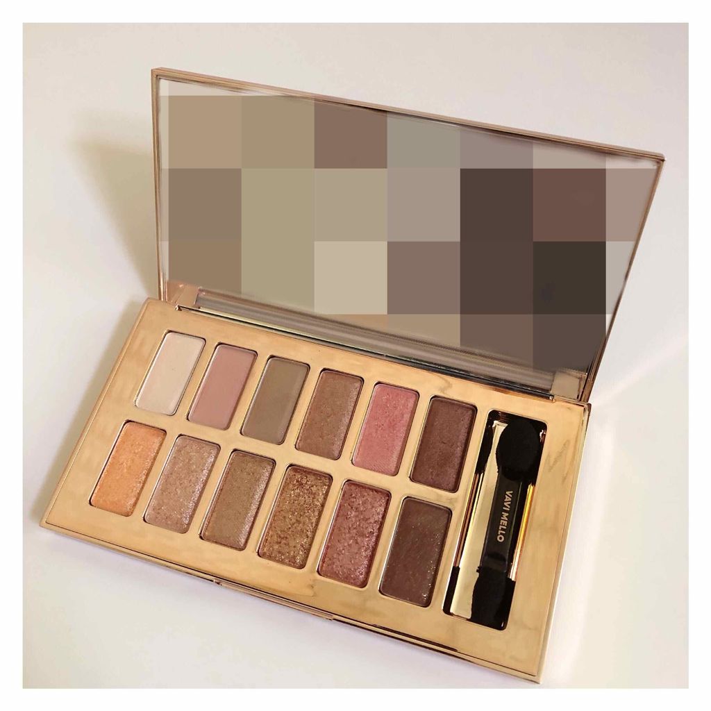 バレンタインボックス/VAVI MELLO/アイシャドウパレットを使ったクチコミ（2枚目）