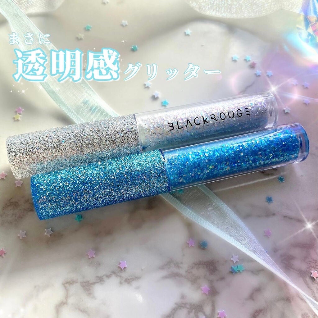 パールブリー アイグリッター トライアングル/BLACK ROUGE/グリッターを使ったクチコミ(1枚目)