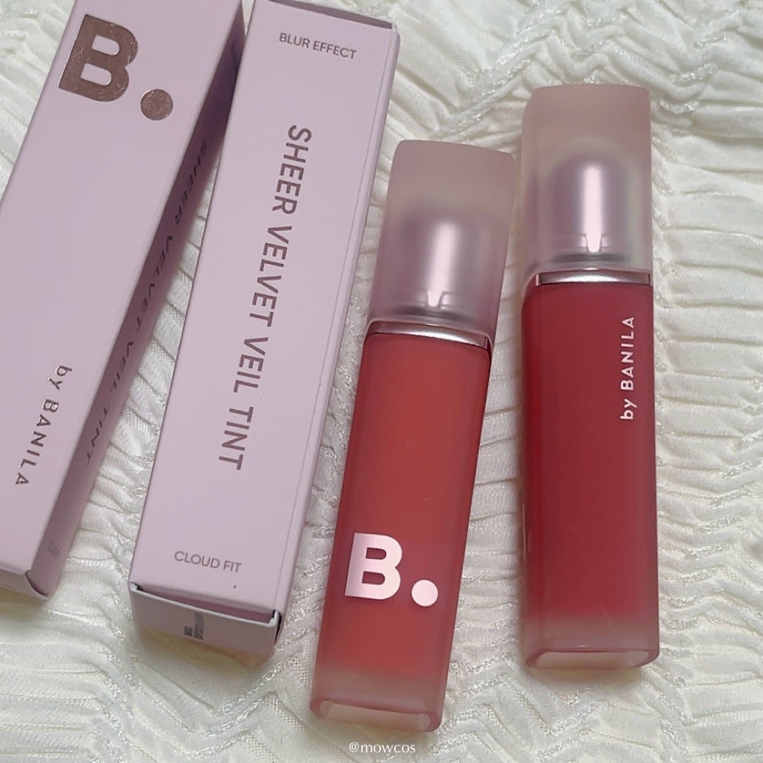 シアーベルベットベールティント /BANILA CO/リップティントを使ったクチコミ(3枚目)