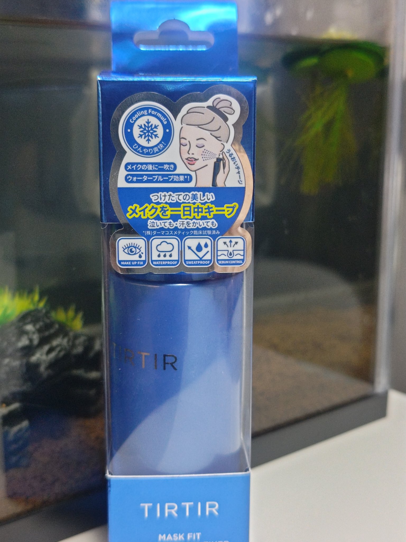 マスクフィットメイクアップ クールフィクサー/TIRTIR(ティルティル)/フィックスミストを使ったクチコミ（1枚目）