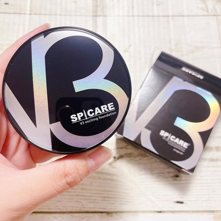V3 エキサイティングファンデーション/SPICARE/クッションファンデーションを使ったクチコミ(1枚目)