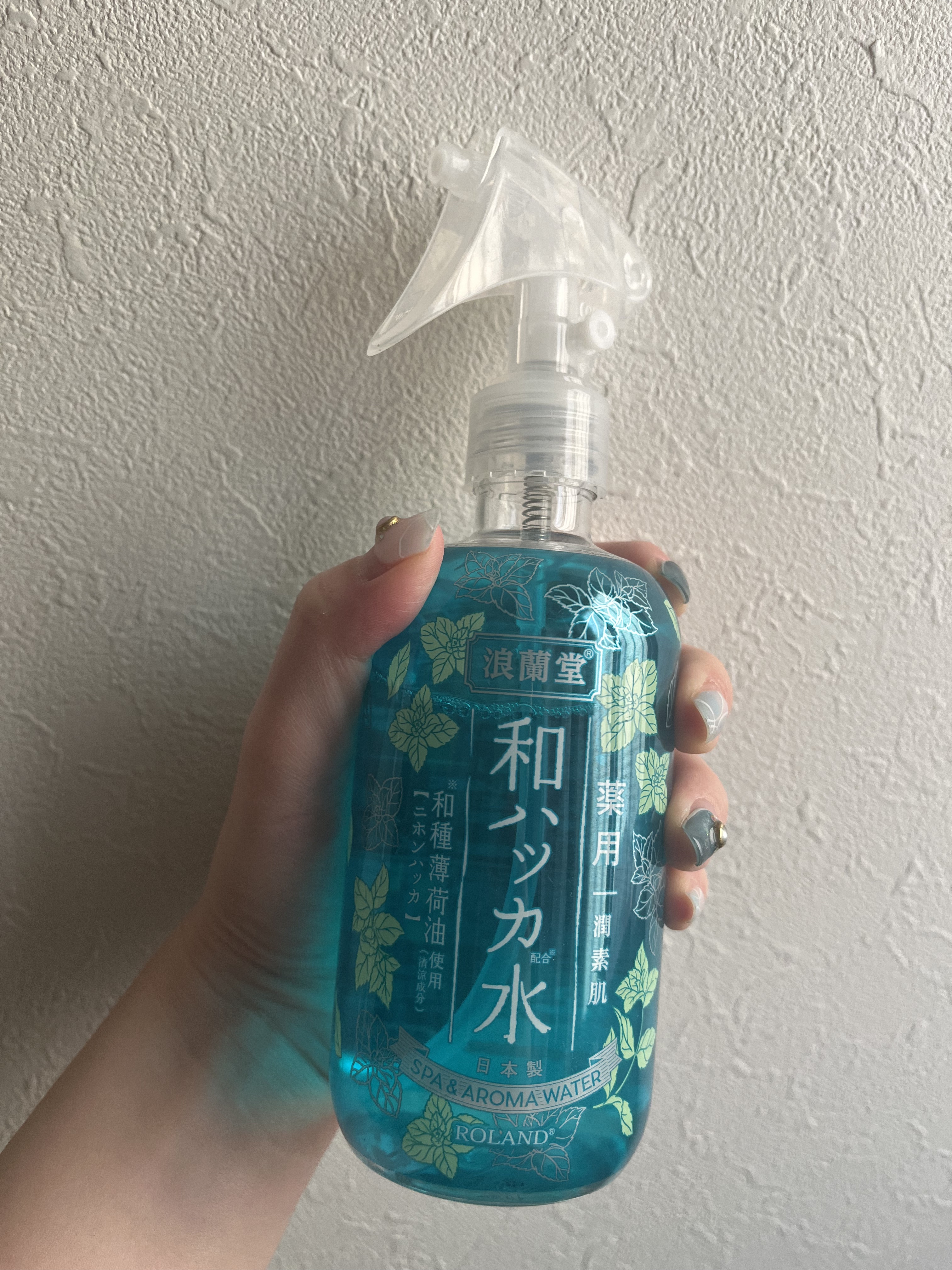 潤素肌  薬用和ハッカ水 （ミストタイプ）/コスメテックスローランド/ミスト状化粧水を使ったクチコミ（1枚目）