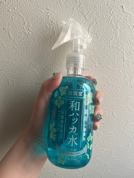 潤素肌  薬用和ハッカ水 (ミストタイプ)/コスメテックスローランド/ミスト状化粧水を使ったクチコミ(1枚目)