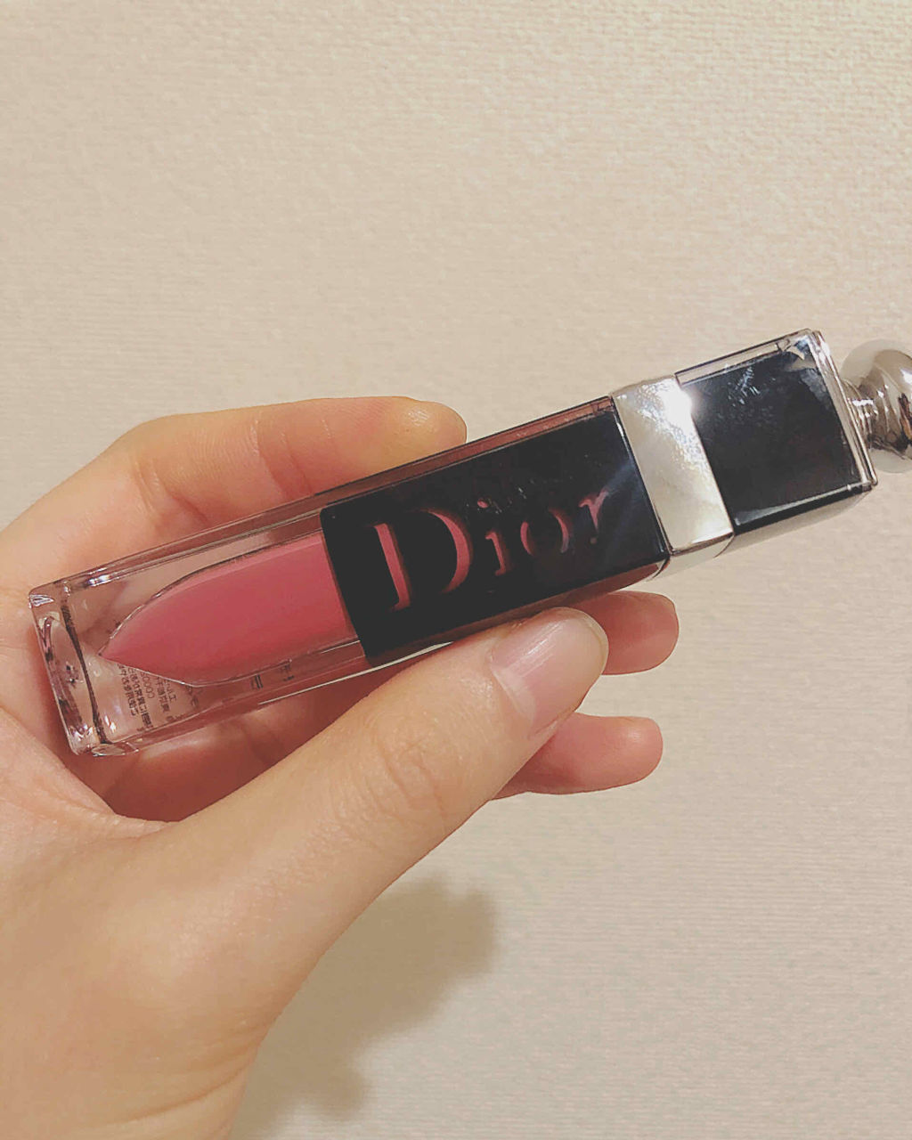 ディオール アディクト ラッカー プランプ 456 ディオール プリティ/Dior/リップグロスを使ったクチコミ（1枚目）