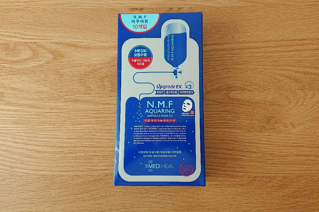 N.M.FアクアアンプルマスクJEX/MEDIHEAL/シートマスク・パックを使ったクチコミ(1枚目)