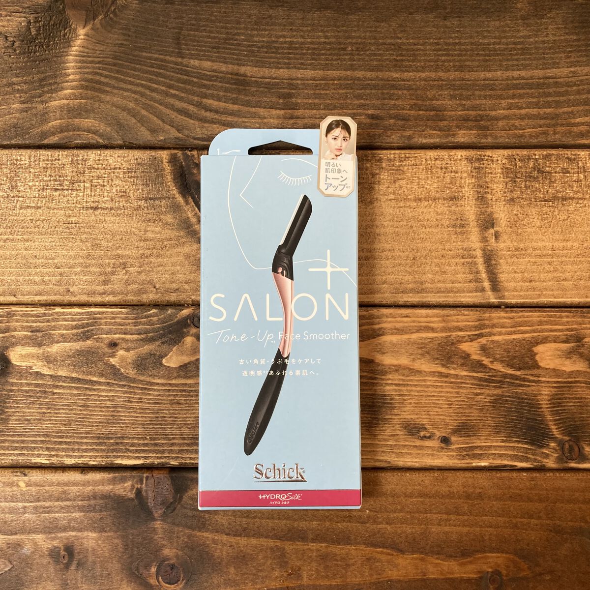 サロンプラス トーンアップ フェイススムーサー ホルダー（刃付き）/サロンプラス/シェーバーを使ったクチコミ（3枚目）