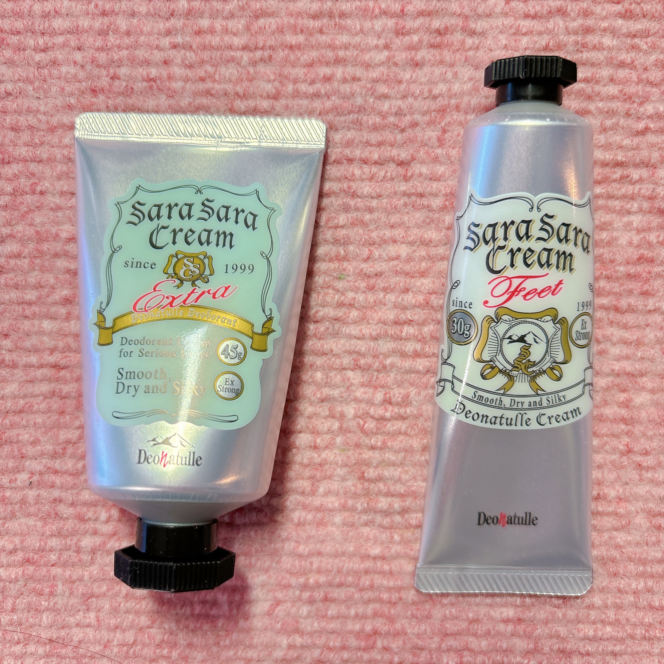 薬用足指さらさらクリーム/デオナチュレ/デオドラント・制汗剤を使ったクチコミ（1枚目）