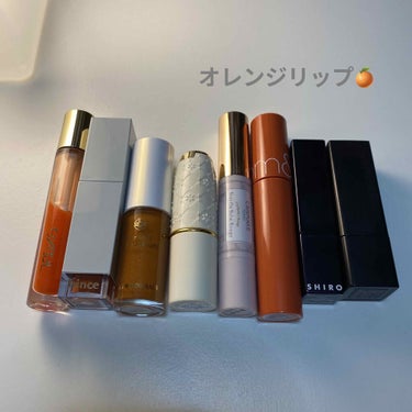 maru‪🍦‬ on LIPS 「🍊オレンジリップ🍊私は普段からオレンジが好きなのですが、特にお..」（1枚目）