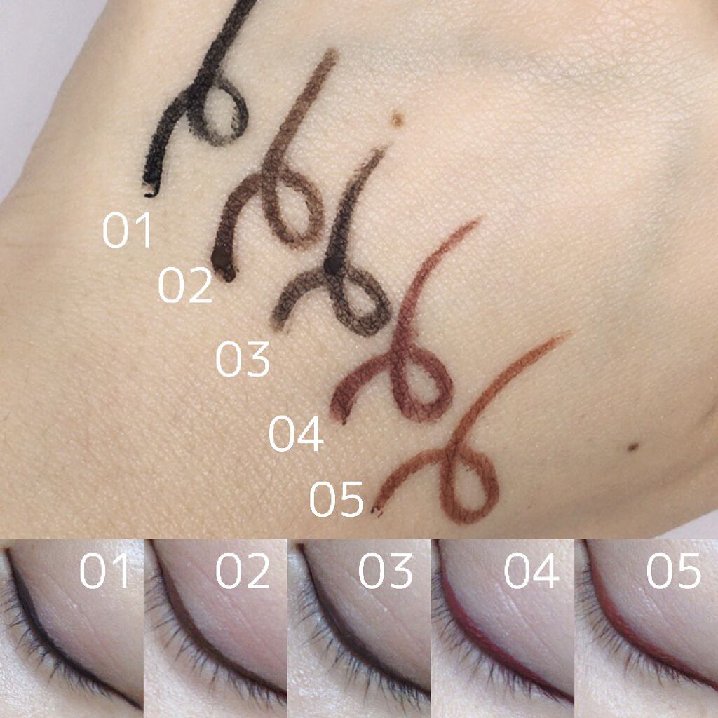 クリーミータッチライナー/キャンメイク/ジェルアイライナーを使ったクチコミ（2枚目）