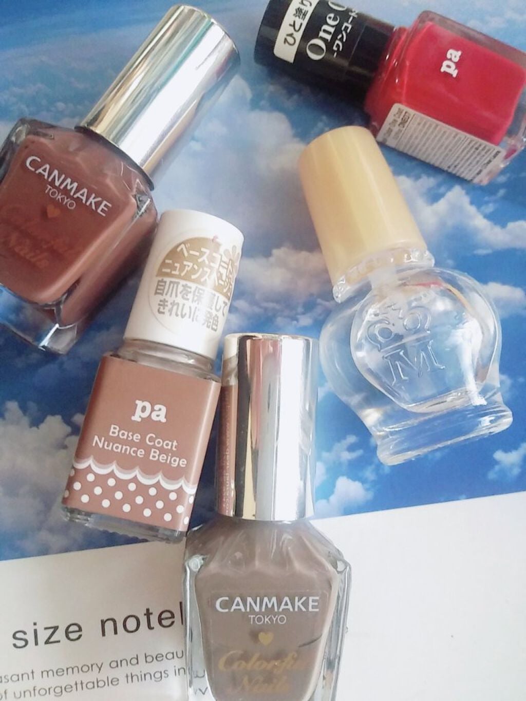 pa ベースコート ニュアンスベージュ/pa nail collective/ネイルベースコートを使ったクチコミ(2枚目)